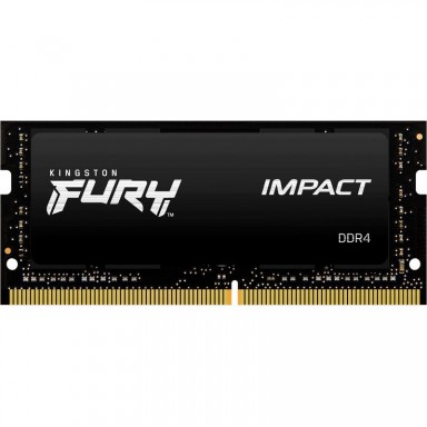 Memorie notebook SODIMM Kingston FURY Impact, 32GB, DDR4, 3200MHz, CL20, 1.2v
